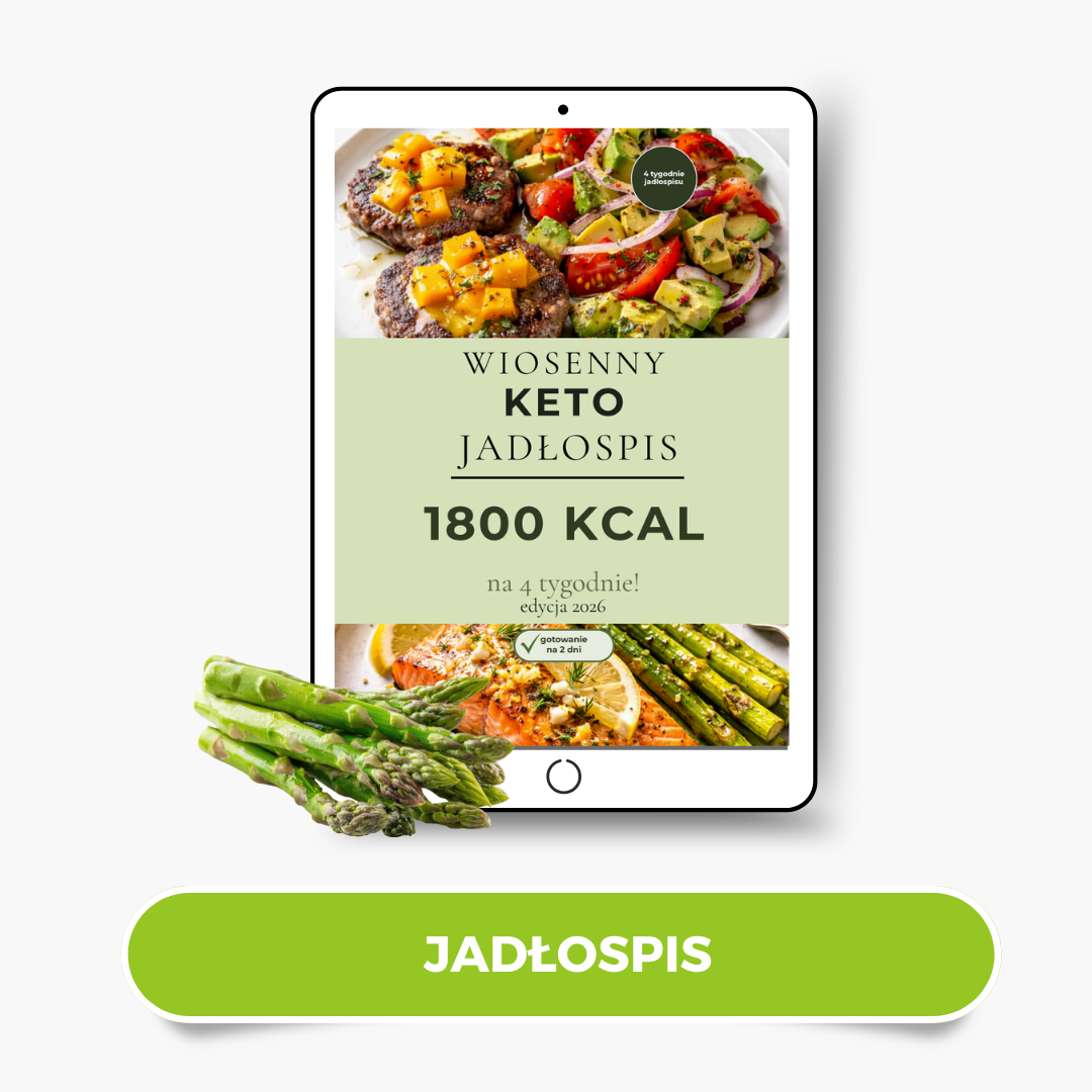 PREMIERA: Wiosenny Keto Jadłospis na 4 tygodnie edycja 2026